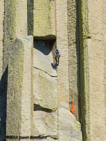 Climbers on the Tower.