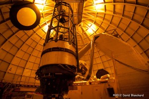 The 72-inch Perkins Telescope at the Lowell Obervatory Anderson Mesa Station.