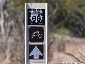 Kaibab Forest marker for Historic Route 66.