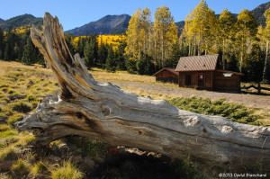 The pumphouse located in the Inner Basin of the San Francisco Peaks.