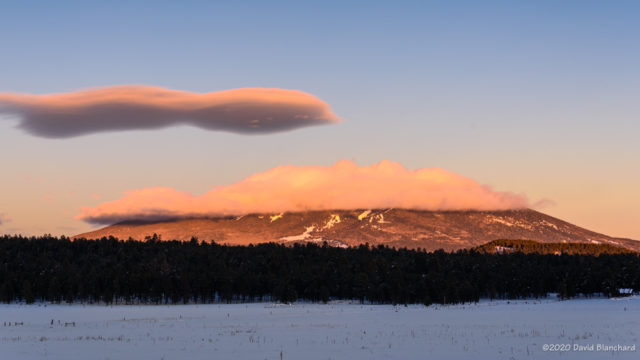 Wave clouds above the San Francisco Peaks.