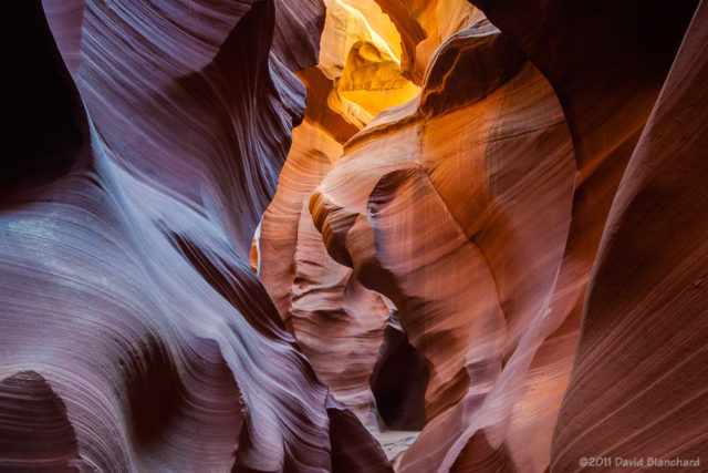 Lower Antelope Canyon (2011, Nikon D700).