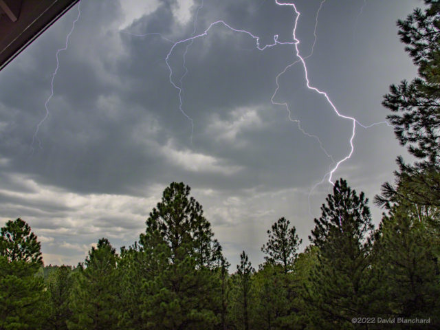 Lightning from my back porch.
