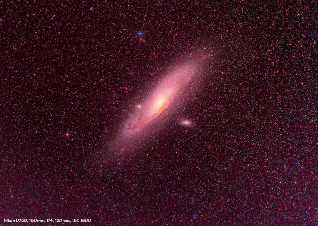 Bonus photo: Andromeda Galaxy (M31) taken 13 January 2020.