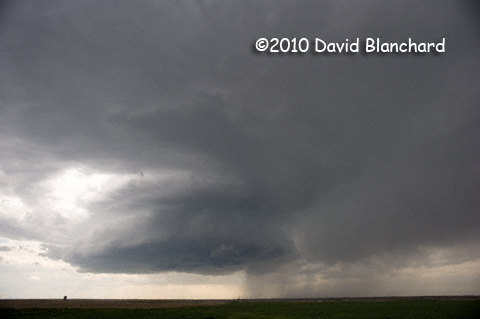 Supercell south of Keenesburg, Colorado.