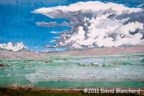 Building mural in Gunnison, Colorado. Perhaps the best convection of the day.